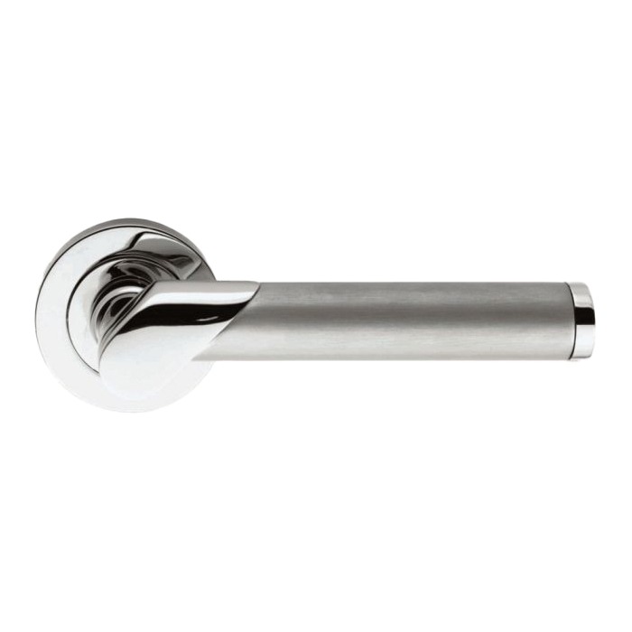 Irwin Lever Door Handle on Round Rose